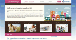 Desktop Screenshot of locationanalyst.com